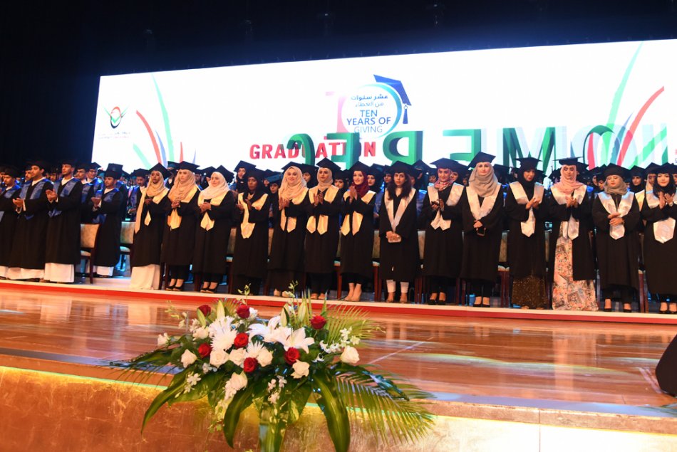 AAU Graduation Ceremony, Al Ain University, Al Ain, Abu Dhabi, Dr. Noor, Dr. Ghaleb