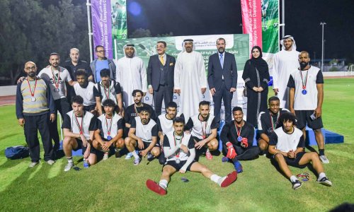 جامعة العين تتوج بالمركز الثاني في كأس أبطال كرة القدم بين الجامعات 2023