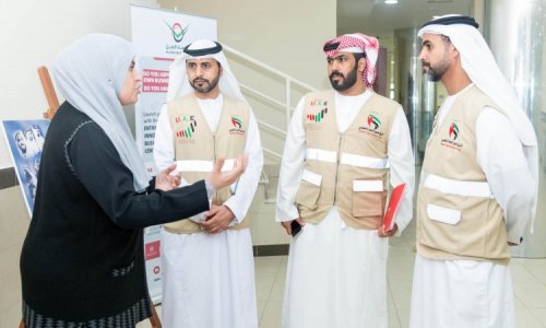 Al Ain University meets the “Flag Preservation Volunteer Group”