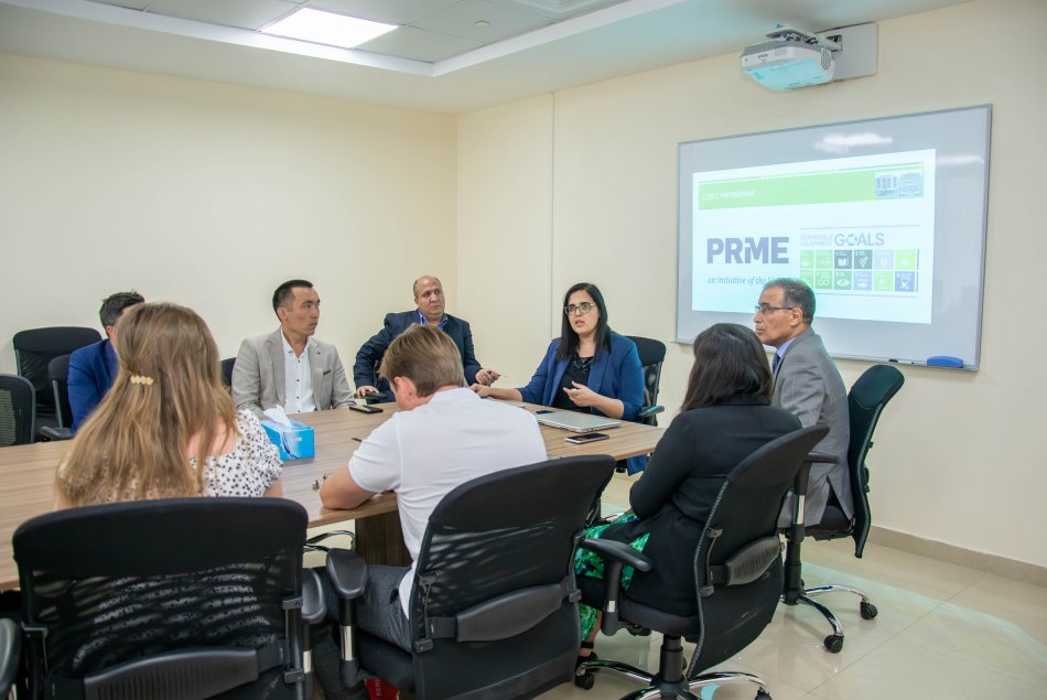 The Visit of the Russian Delegation to Al Ain University